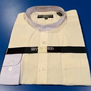 Cream Dress Shirt for Men